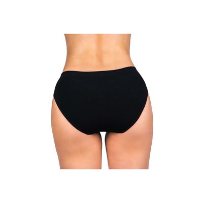 Nohavičky dámske BAMBOO SEAMLESS 001 bambusové BLACK (čierne)