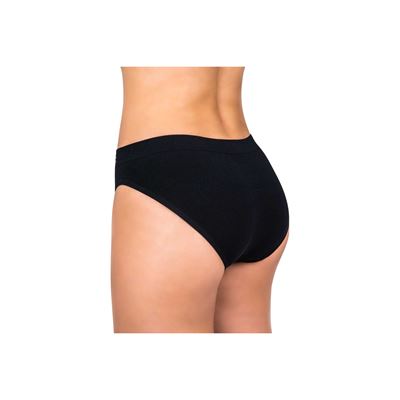 Nohavičky dámske BAMBOO SEAMLESS 001 bambusové BLACK (čierne)