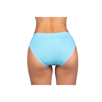 Nohavičky dámske BAMBOO SEAMLESS 001 bambusové BLUE (modré)