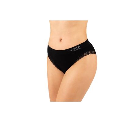 Nohavičky dámske BAMBOO SEAMLESS 003 bambusové BLACK (čierne)