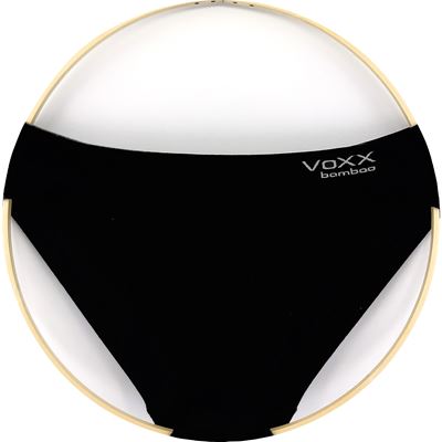 Nohavičky dámske BAMBOO SEAMLESS 001 bambusové BLACK (čierne)