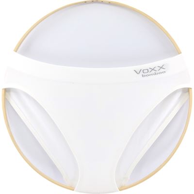 Nohavičky dámske BAMBOO SEAMLESS 001 bambusové WHITE (biele)