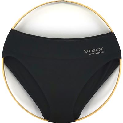 Nohavičky dámske BAMBOO SEAMLESS 002 bambusové BLACK (čierne)