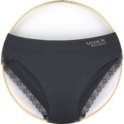 Nohavičky dámske BAMBOO SEAMLESS 003 bambusové BLACK (čierne)