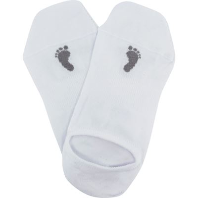 Ponožky anatomicky tvarované BAREFOOT SNEAKER neviditeľné BIELE