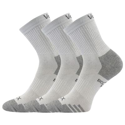 Ponožky športové z BIO bavlny BOAZ svetlo šedej