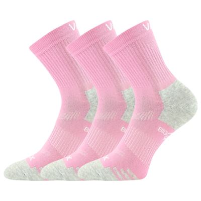 Ponožky športové z BIO bavlny BOAZ ružové
