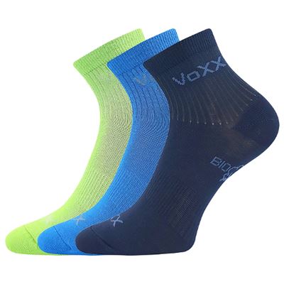 Ponožky detské športové z BIO bavlny BOBBIK chlapčenské (3 páry)