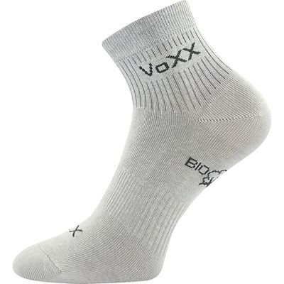 Ponožky športové z BIO bavlny BOBY svetlo šedé