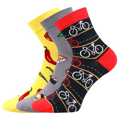Ponožky bavlnené letné DEDOT mix C (3 páry)