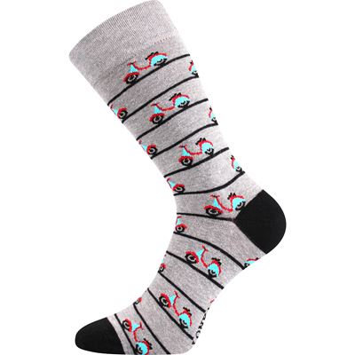 Ponožky pánske vtipné DEPATE s obrázkami VESPA