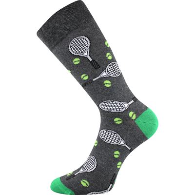 Ponožky pánske vtipné DEPATE s obrázkami TENIS