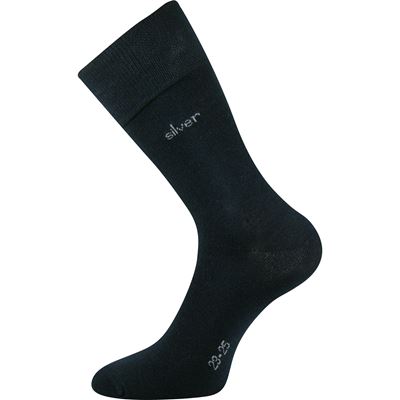 Ponožky bavlnené DESILVE s iónmi striebra TMAVO MODRÉ