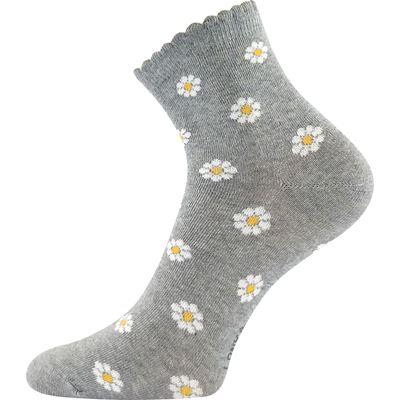 Ponožky dievčenské slabé EMA mix (3 páry)