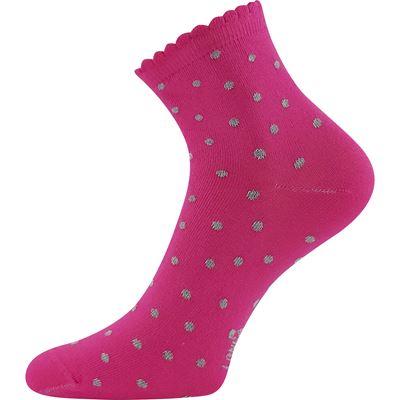 Ponožky dievčenské slabé EMA mix (3 páry)