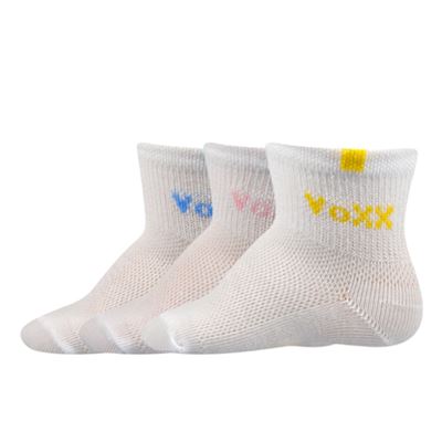 Ponožky dojčenské FREDÍČEK mix biele (3 páry)
