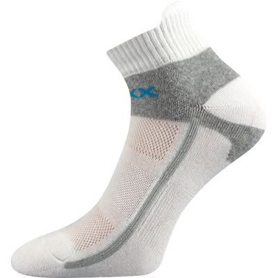 Ponožky bavlnené športové GLOWING biele