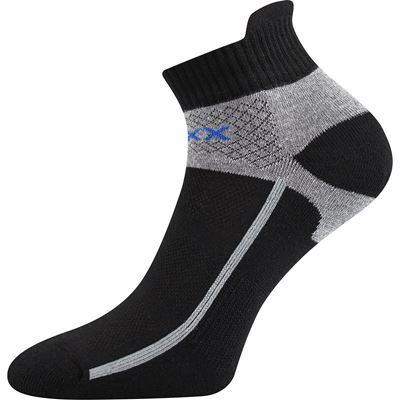 Ponožky bavlnené športové GLOWING čierne