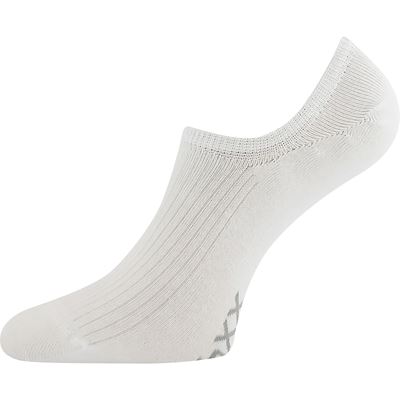 Ponožky extra nízke bavlnené HAGRID biele