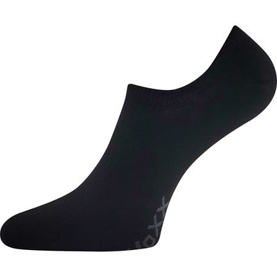 Ponožky extra nízke bavlnené HAGRID čierne