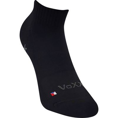 Ponožky krátke športové LEGAN s iónmi striebra ČIERNE