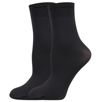 Ponožky dámske silonkové MICRO socks NERO (čierne)