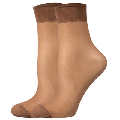 Ponožky dámske silonkové NYLON socks CASTORO 2 páry v balení