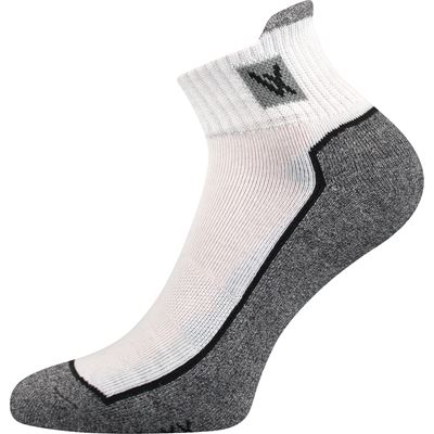 Ponožky bavlnené športové NESTY 01 biele