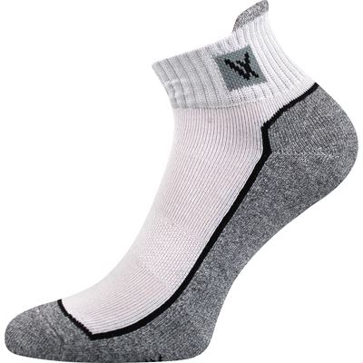 Ponožky bavlnené športové NESTY 01 svetlo šedé