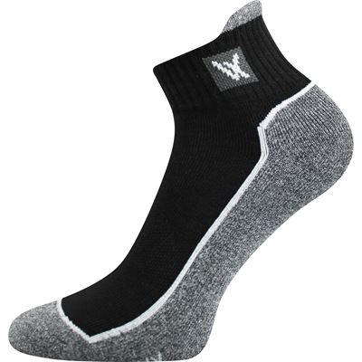 Ponožky bavlnené športové NESTY 01 čierne
