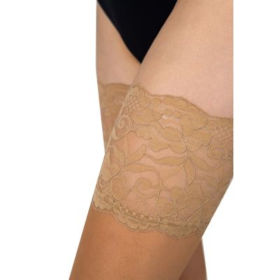 Samodržiace pančuchy PASSION hold-ups BEIGE (telová farba)