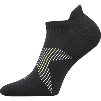 Ponožky bavlnené športové PATRIOT A čierne