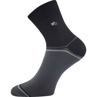 Ponožky medicine bavlnené ROGER 01 čierne