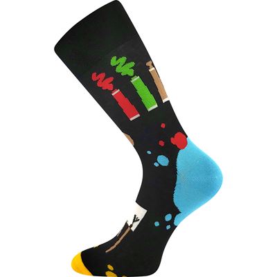 Ponožky spoločenské vtipné TWIDOR s obrázkami MALIAR