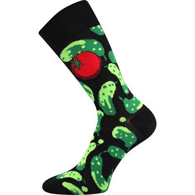 Ponožky spoločenské vtipné TWIDOR s obrázkami UHOREK