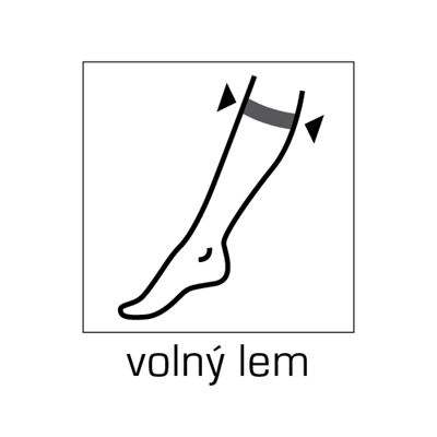 Ponožky dámske silonkové NYLON socks OPAL (opálená noha) 5 párov v balení